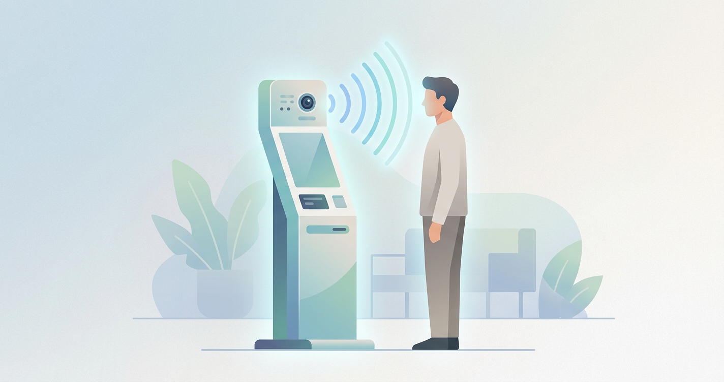 Why does the health kiosk camera sometimes fail to read my pulse quickly?