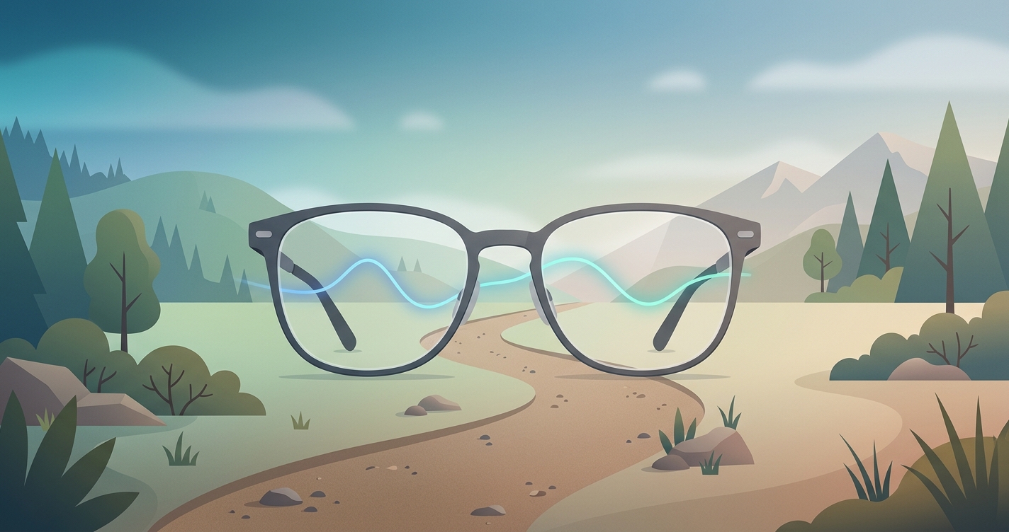 How do my smart glasses know my breathing patterns while I'm hiking?